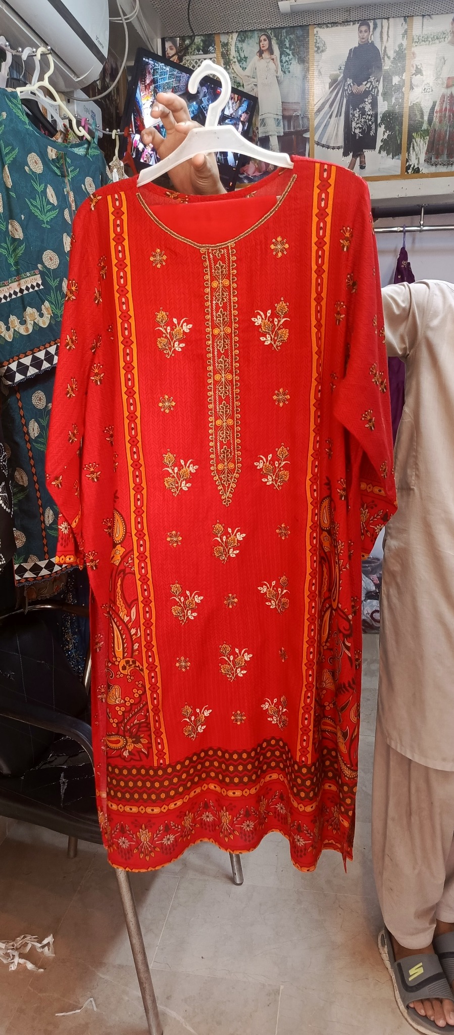 Elegant embroidered ladies fashion from the collection