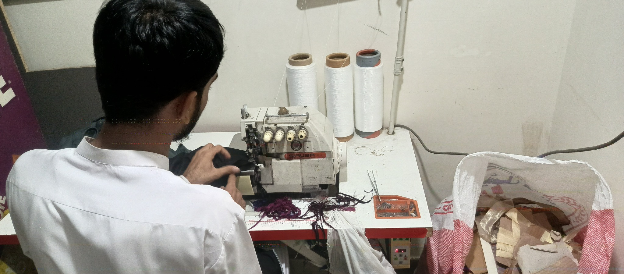 Professional bulk garment stitching