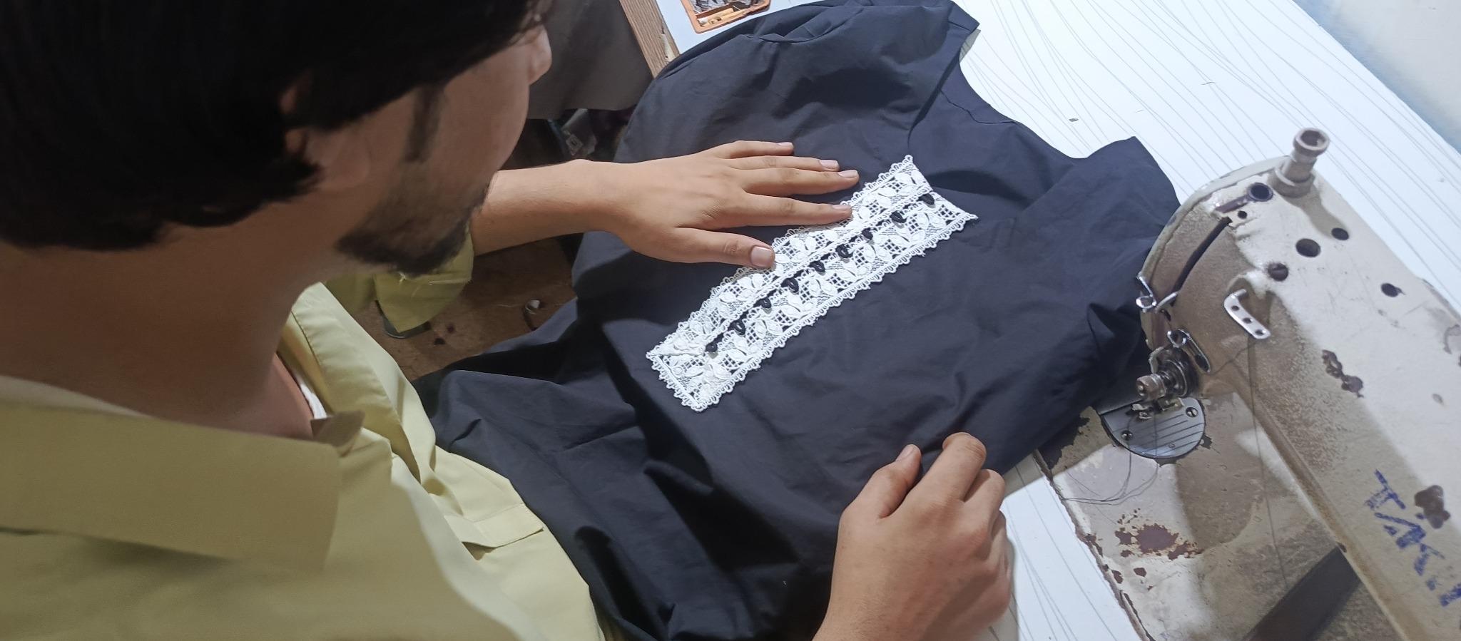 Ladies garment production